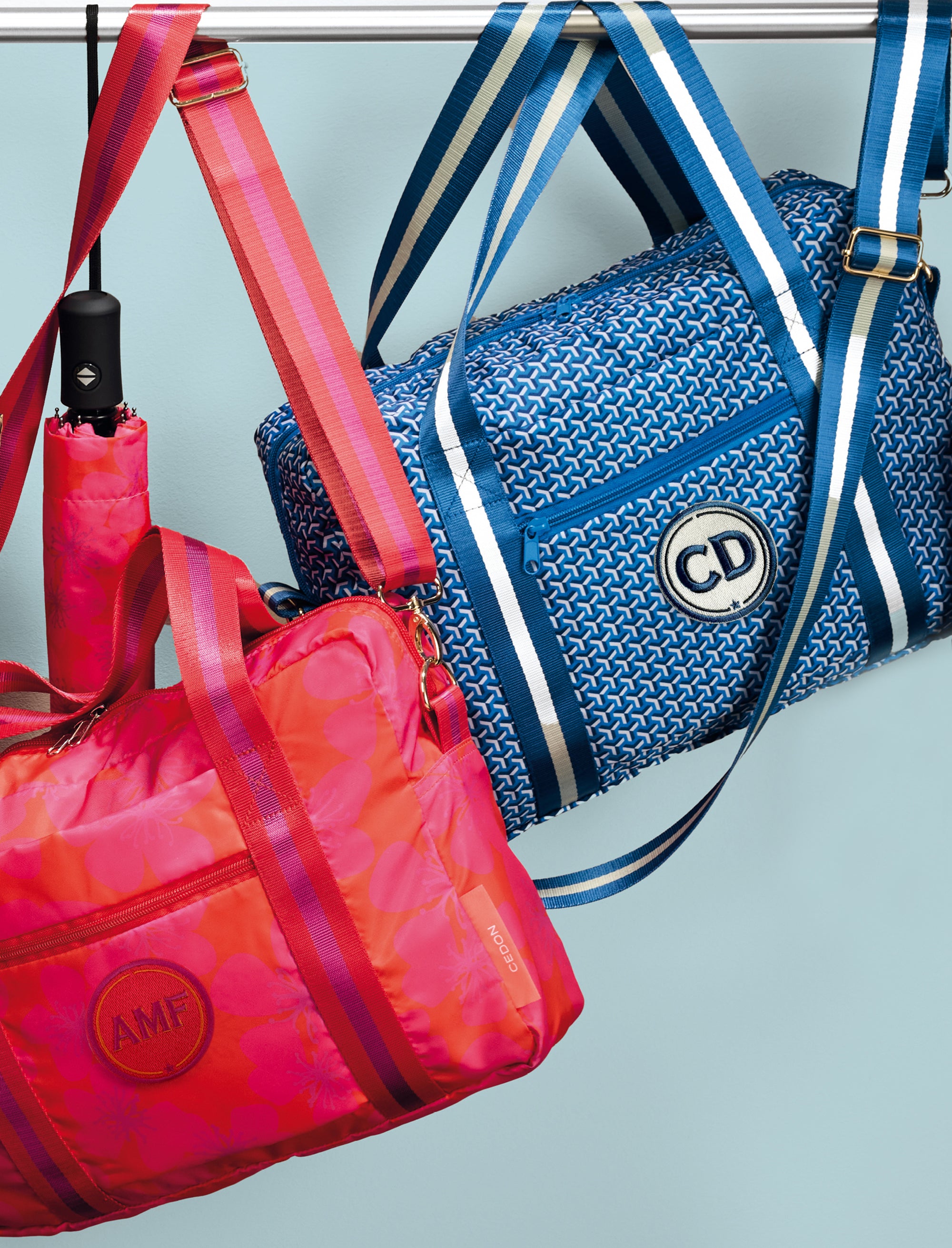 Easy City Bag WINDMILL mit Initialen-Patch