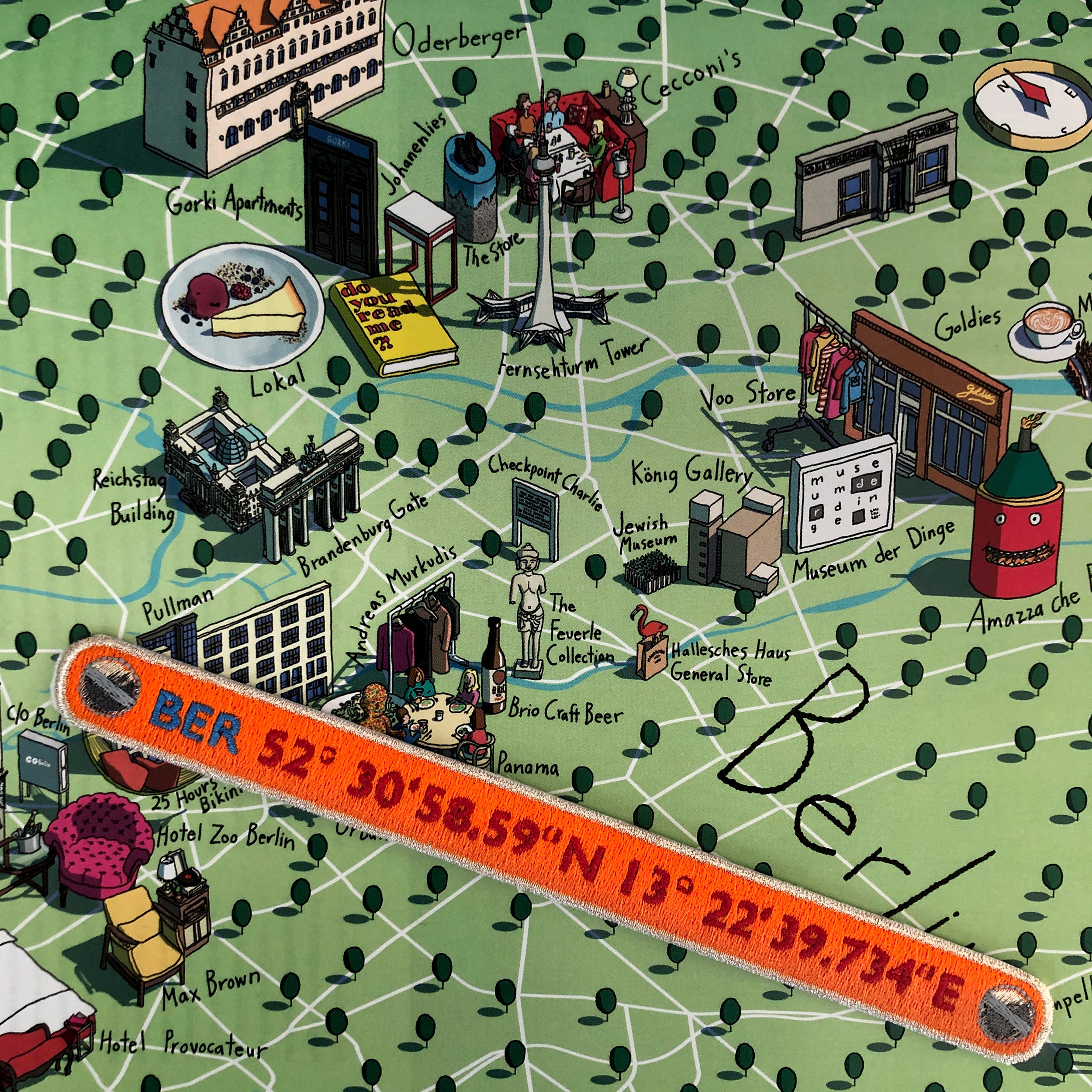 KOFFER PATCH: DESTINATIONS · BER