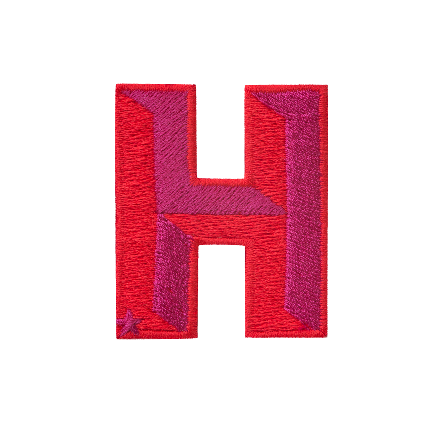 Label SINGLE LETTER MINI · rot/pink