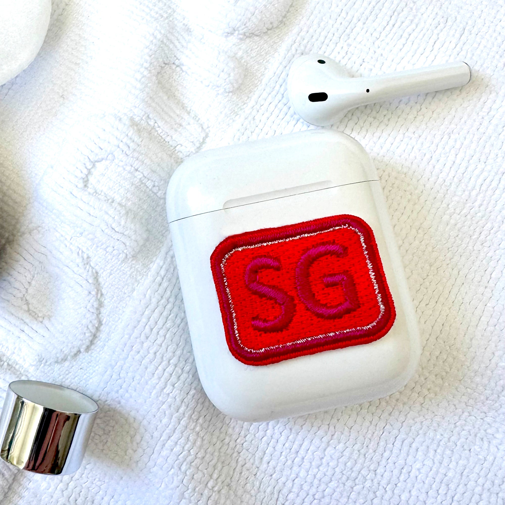 Label Mini Initialen · rot