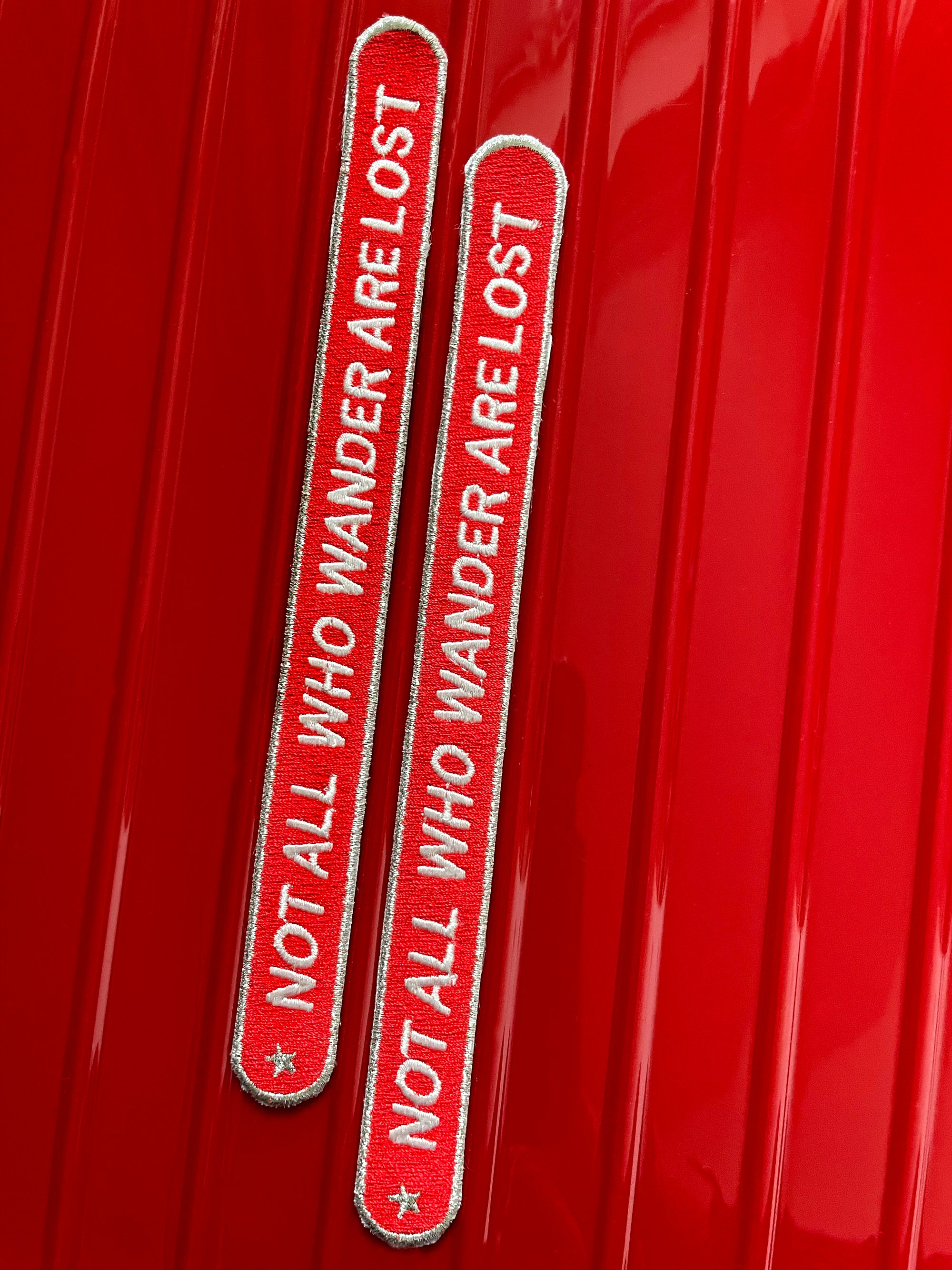 KOFFER PATCH: NOT ALL WHO WANDER... ROT