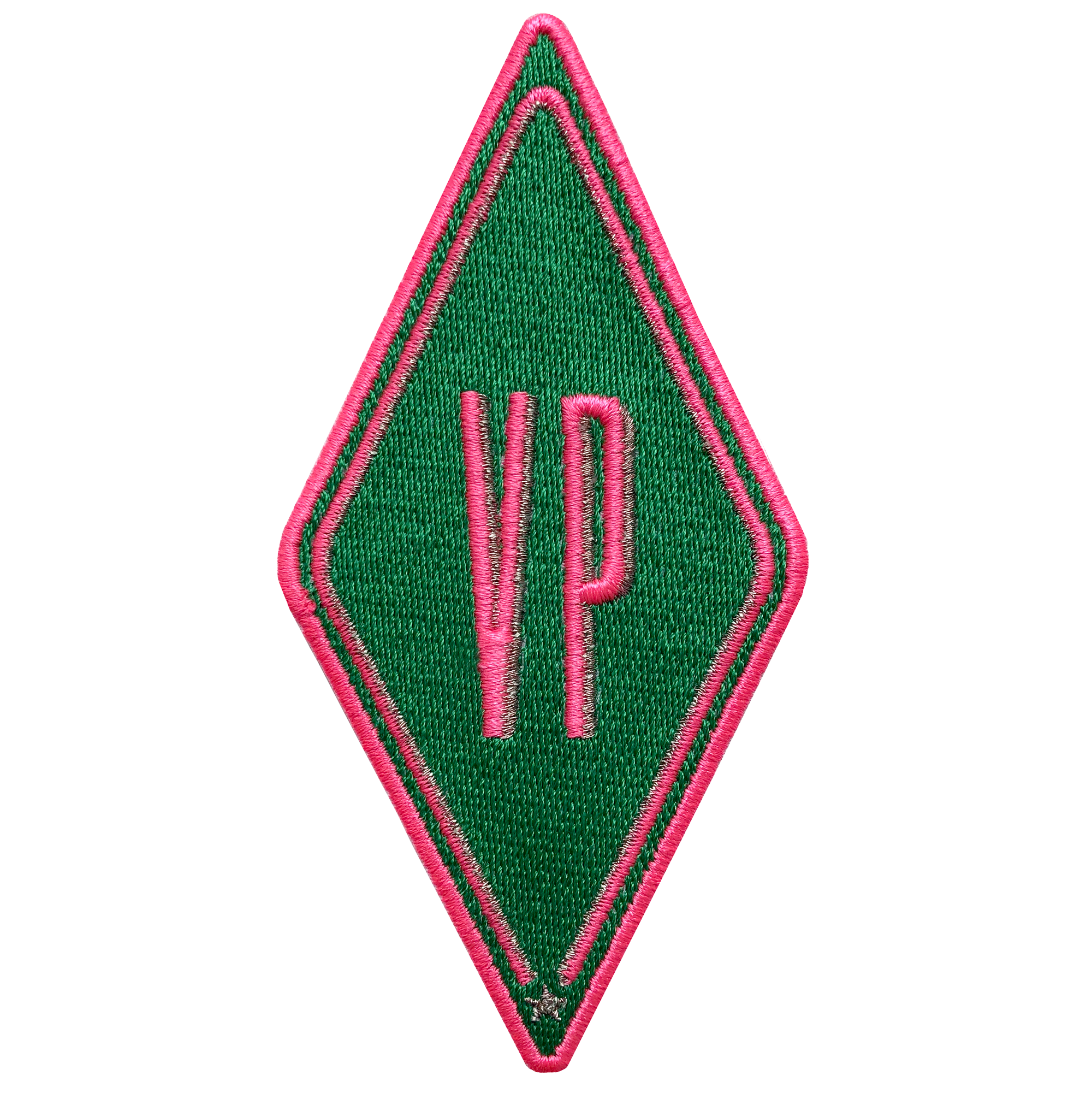 Label Karo · grün · personalisierbar