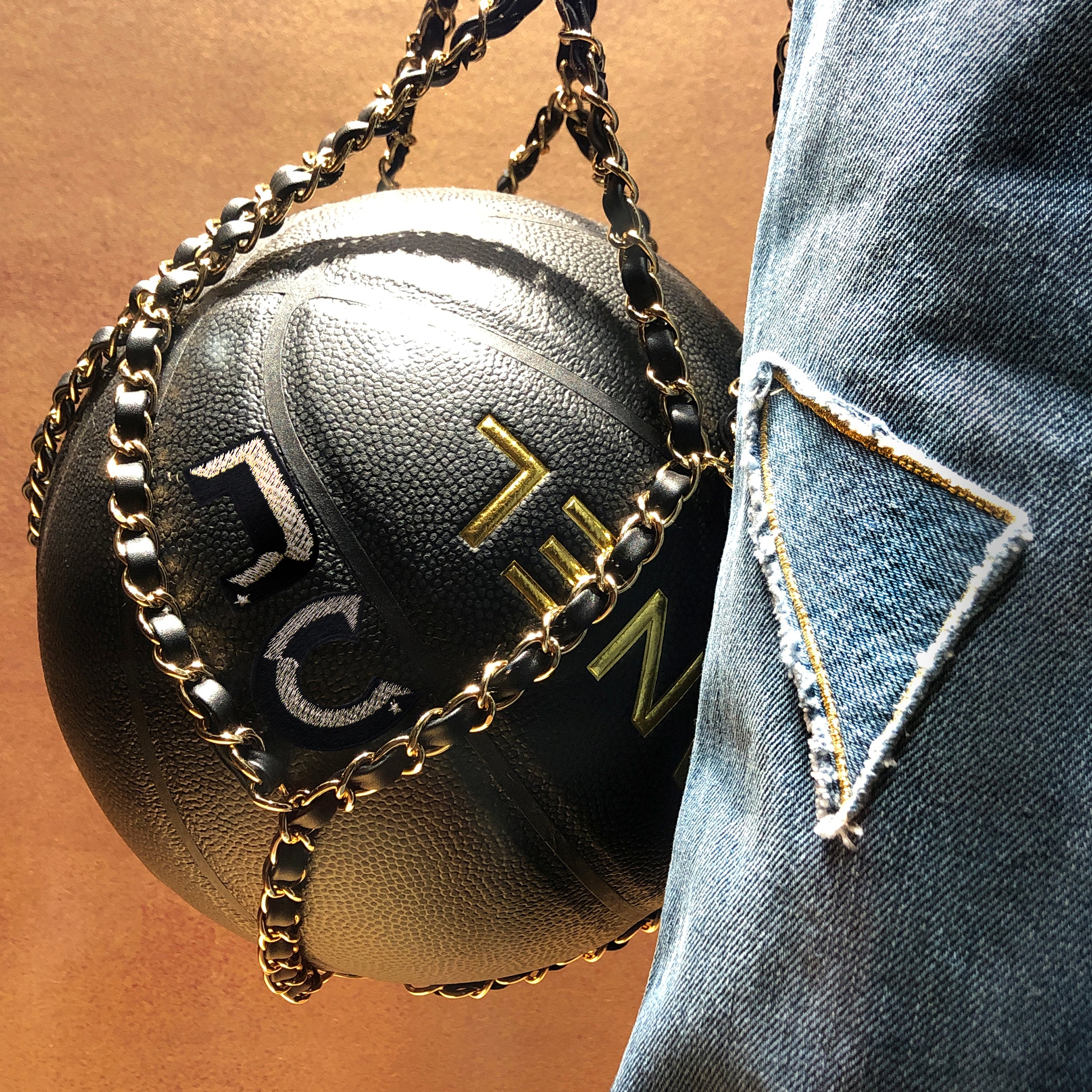 Label SINGLE LETTER MINI · schwarz/silber