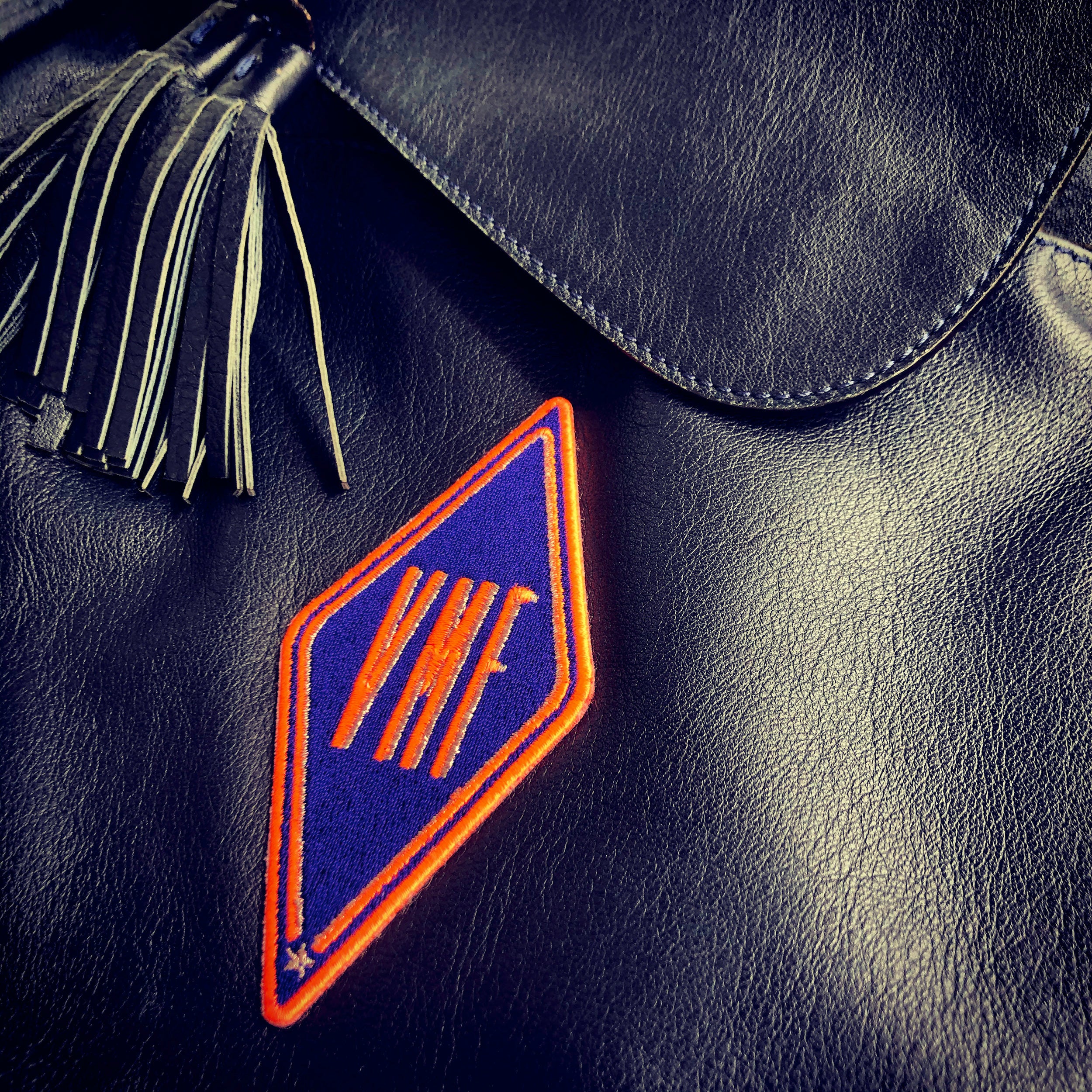 Label Karo · violett · personalisierbar