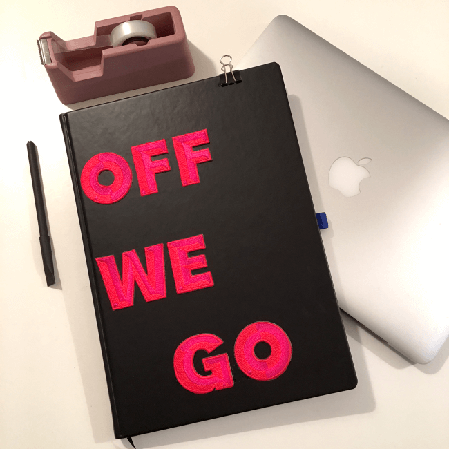 Label SINGLE LETTER · rot/pink