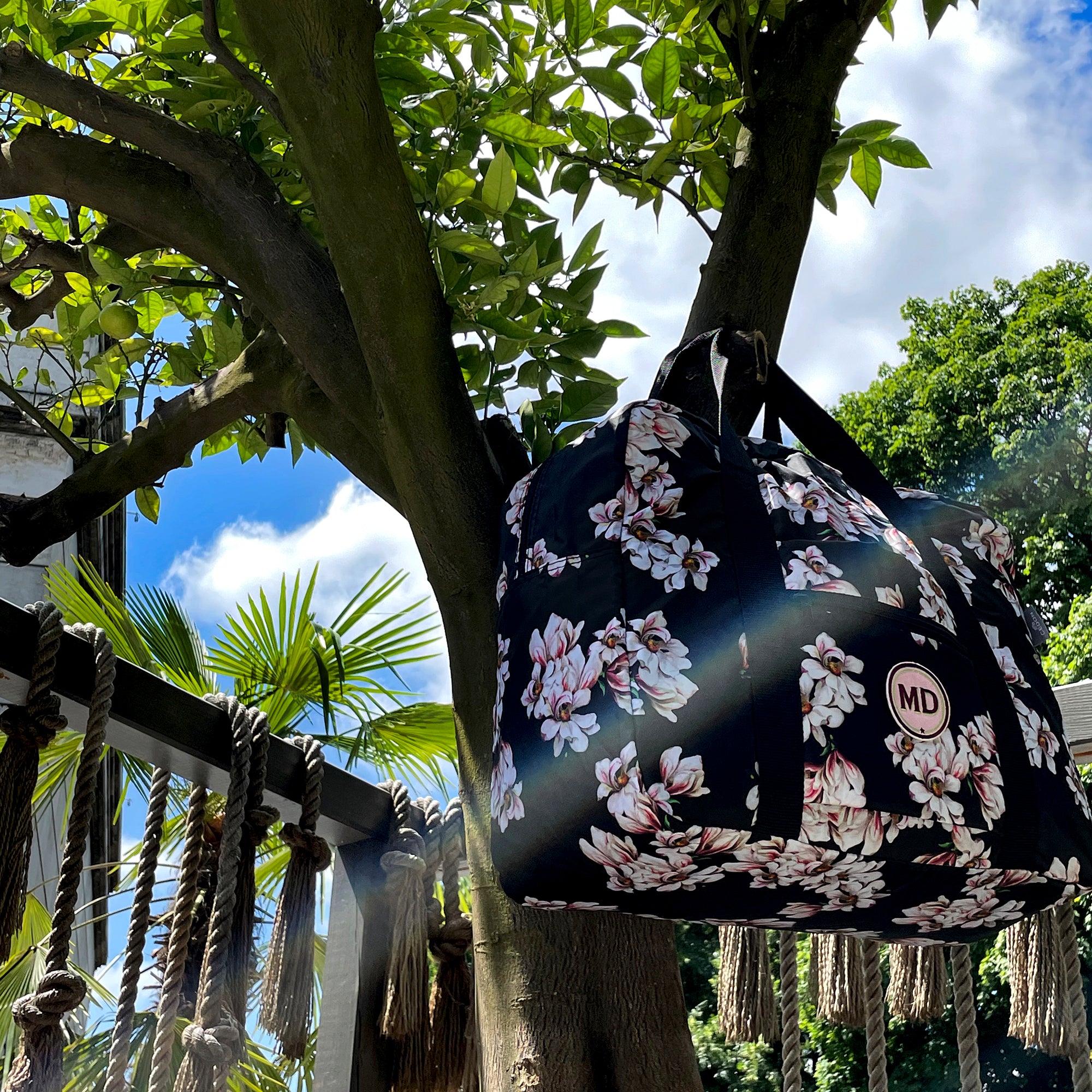 Easy Travel Bag MAGNOLIE mit Initialen-Patch