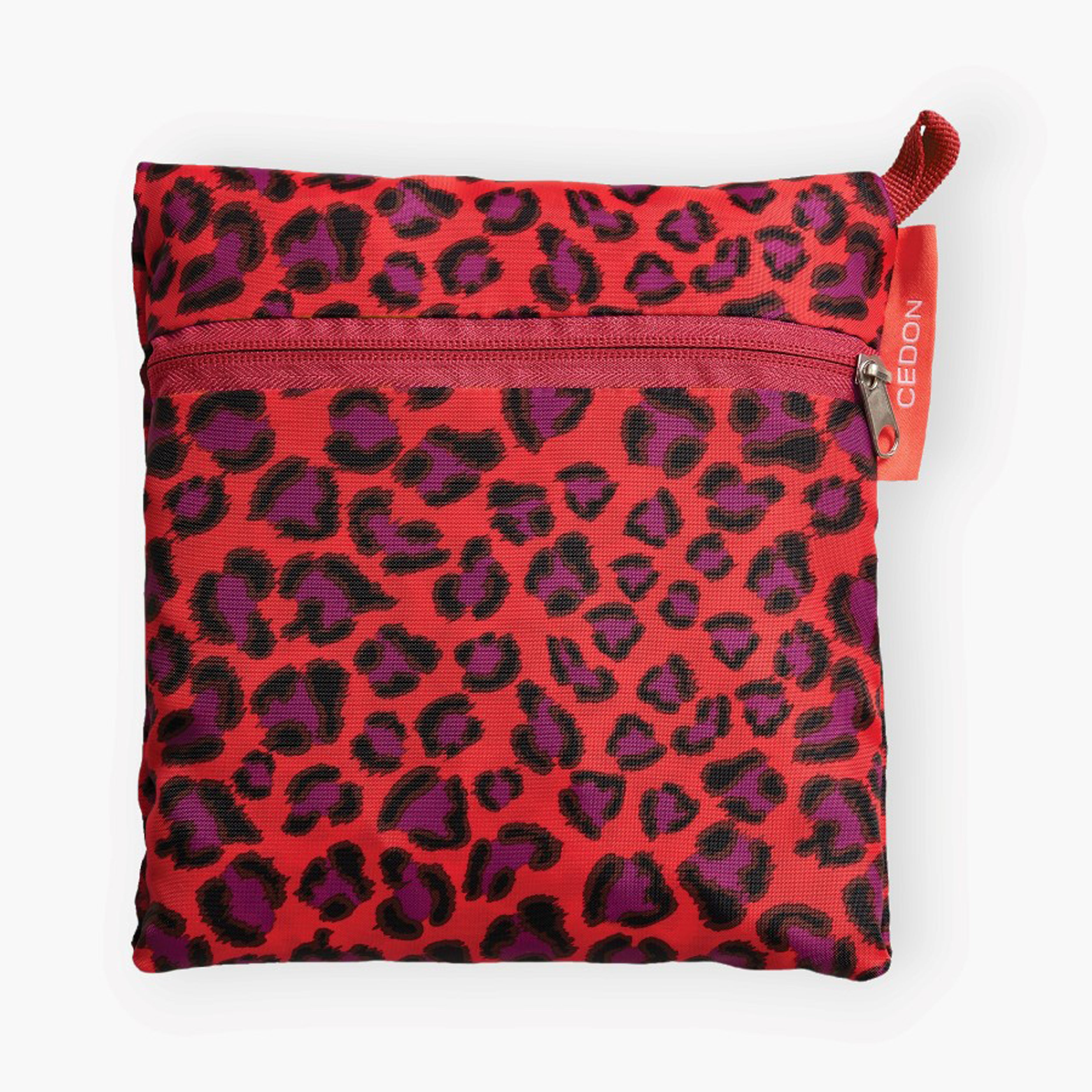 Easy Travel Bag RED LEO mit Initialen-Patch