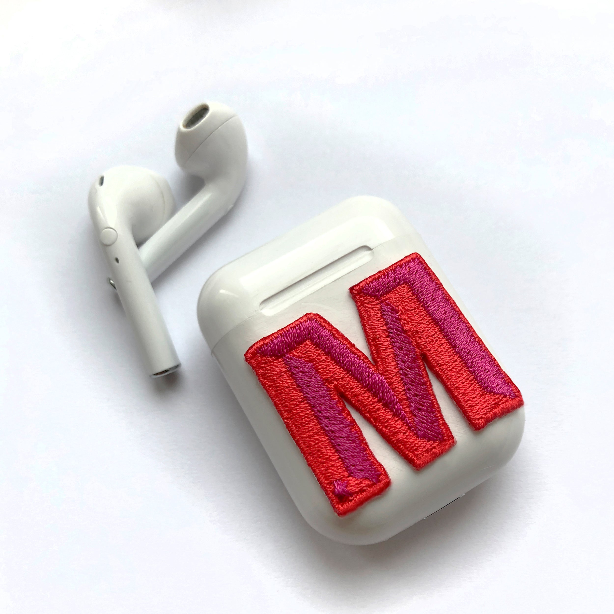 Label SINGLE LETTER MINI · rot/pink