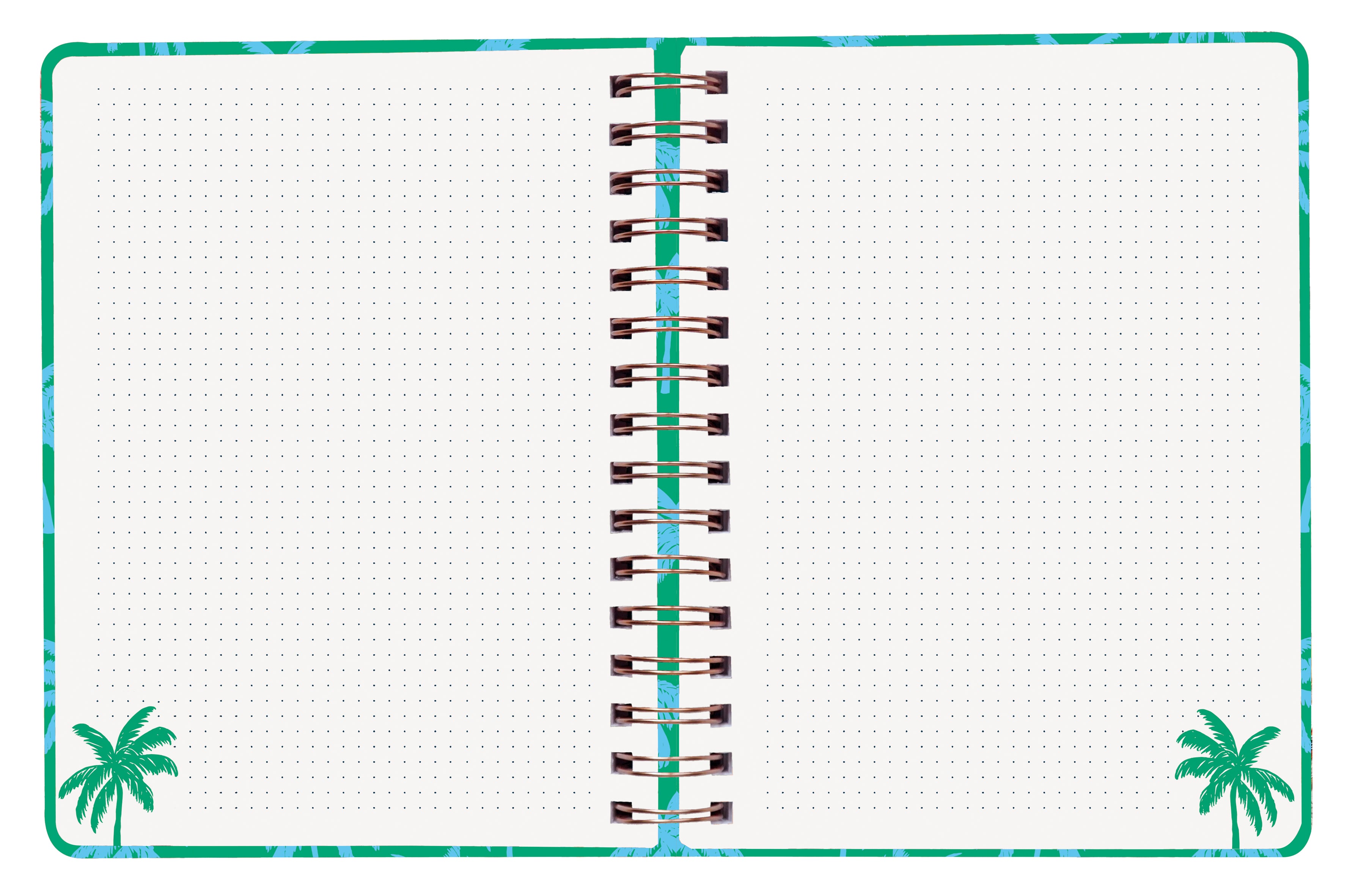 Ringbuch Palmtree mit Initialen-Patch