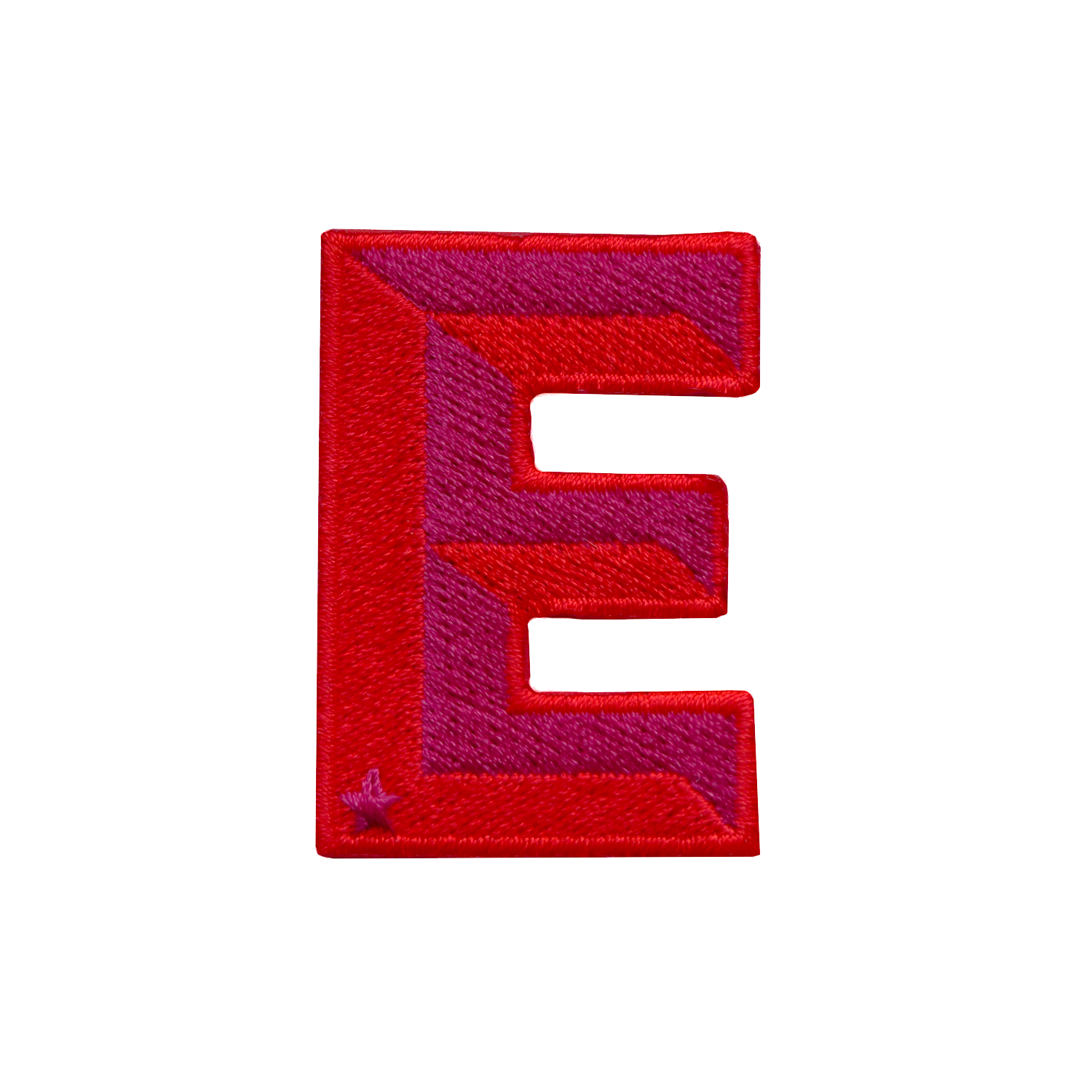 Label SINGLE LETTER MINI · rot/pink