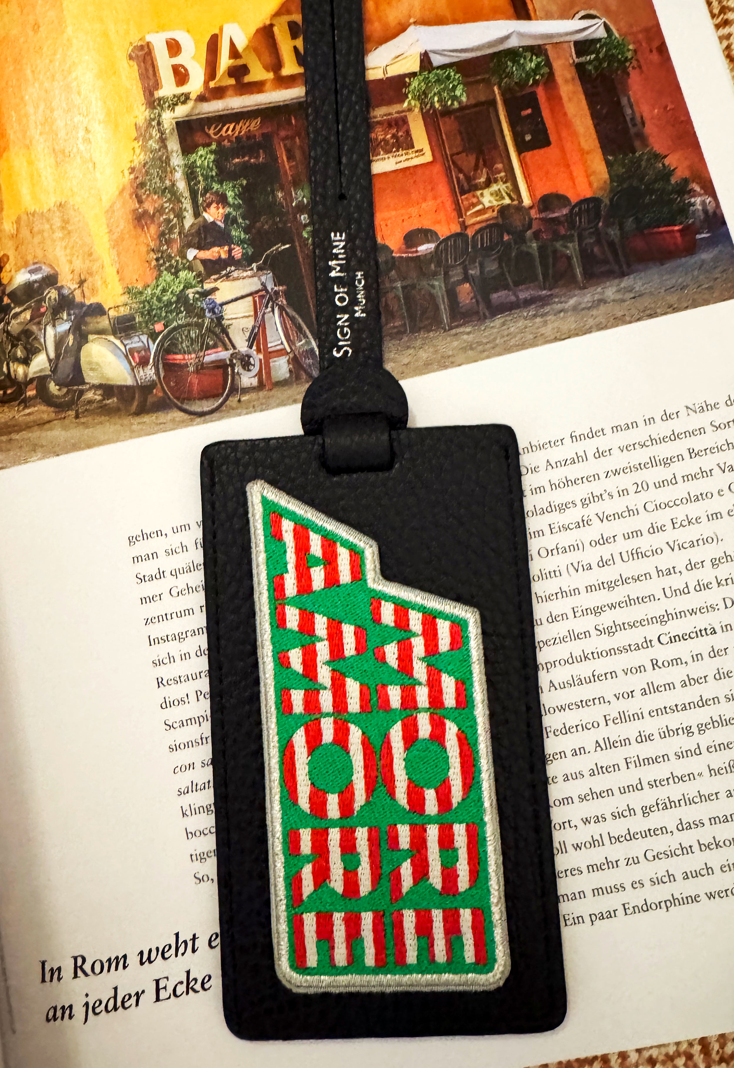 Gepäckanhänger MORE AMORE italia