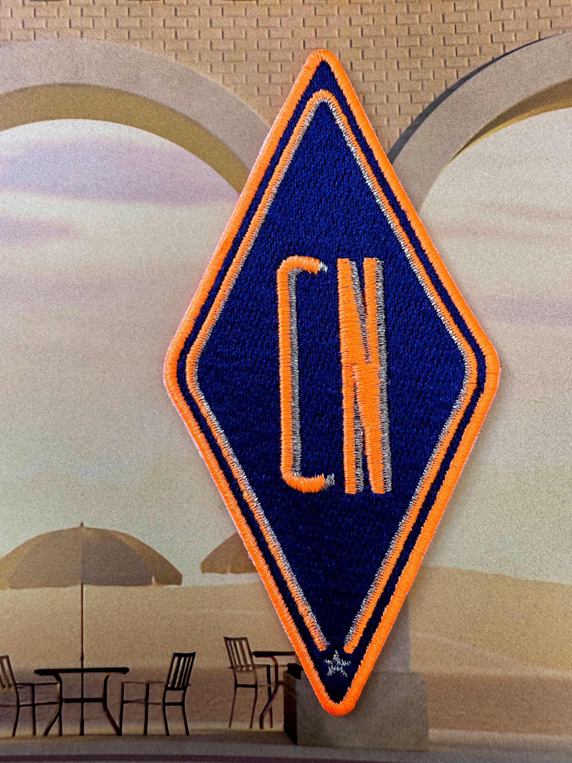 Label Karo · violett · personalisierbar