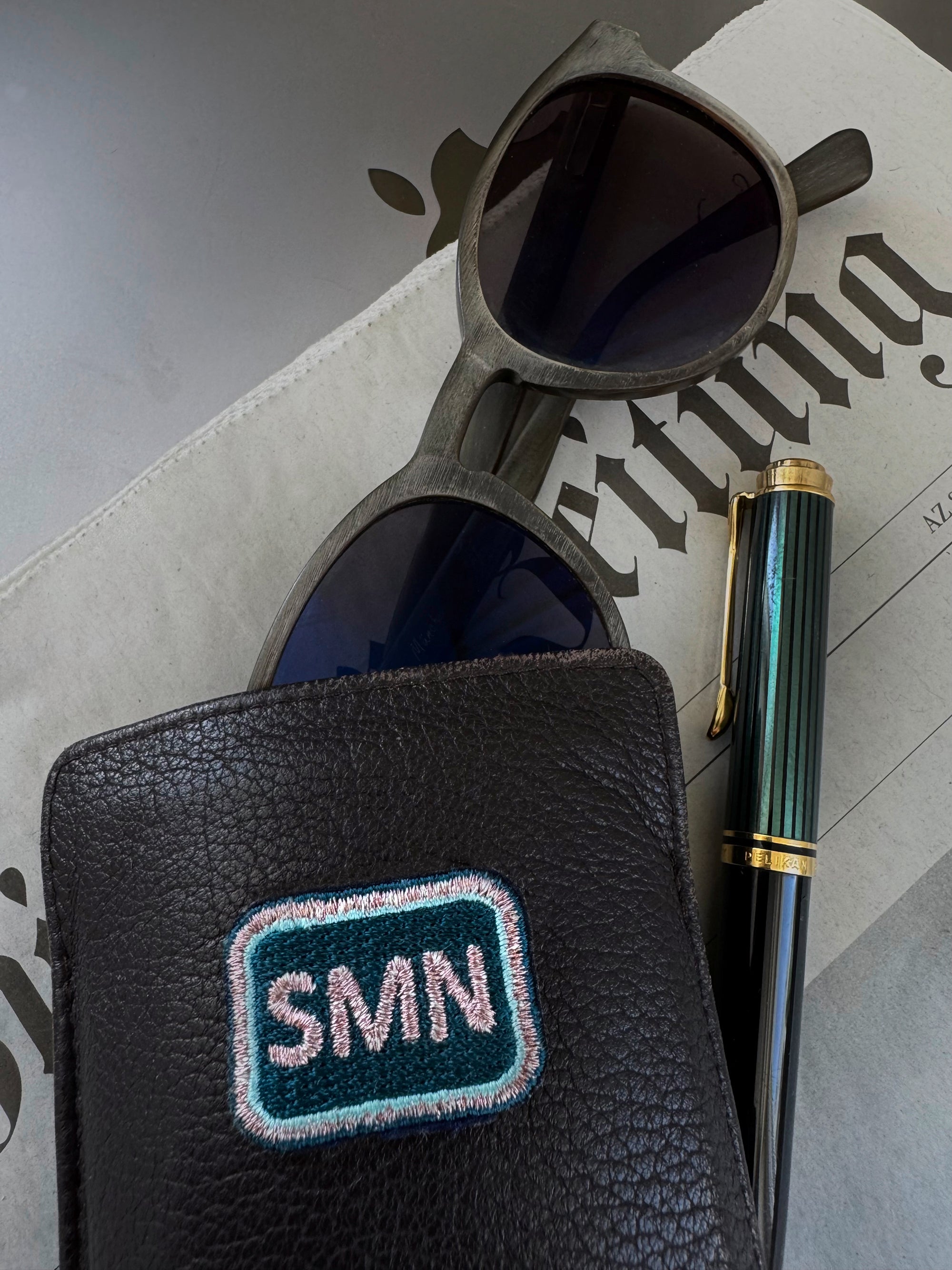 Label Mini Initialen · petrol