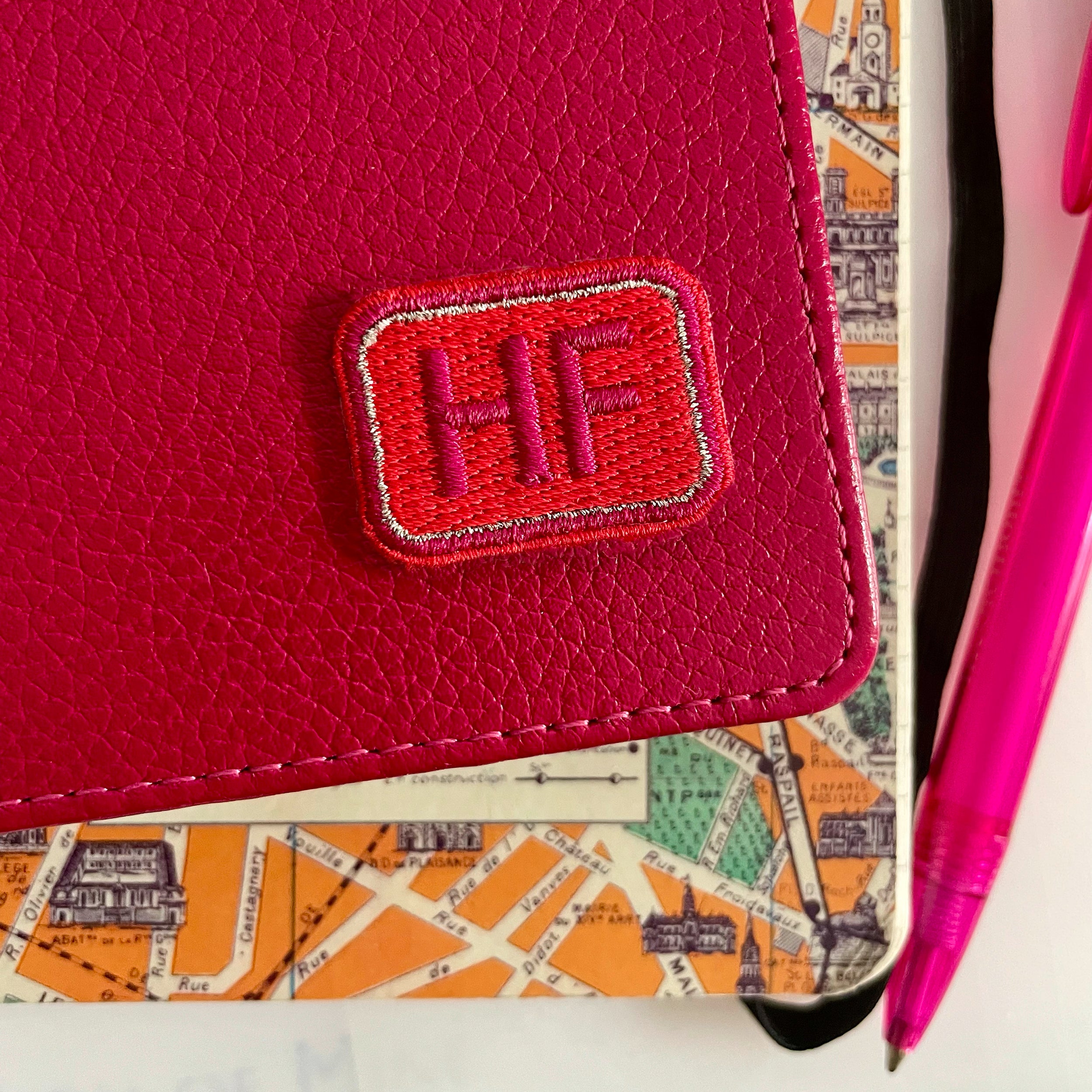 Label Mini Initialen · rot