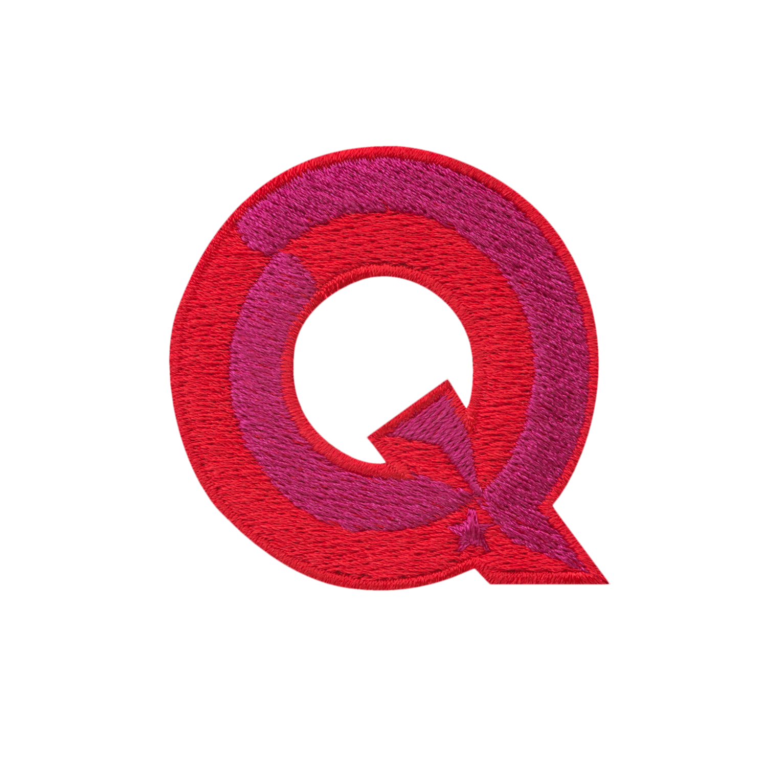 Label SINGLE LETTER MINI · rot/pink