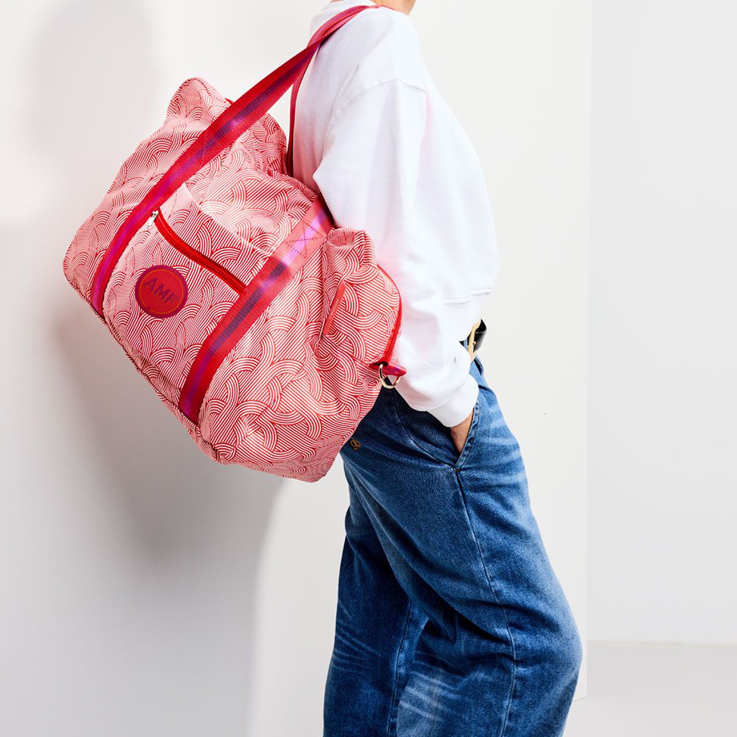 Easy Travel Bag TWIST mit Initialen-Patch