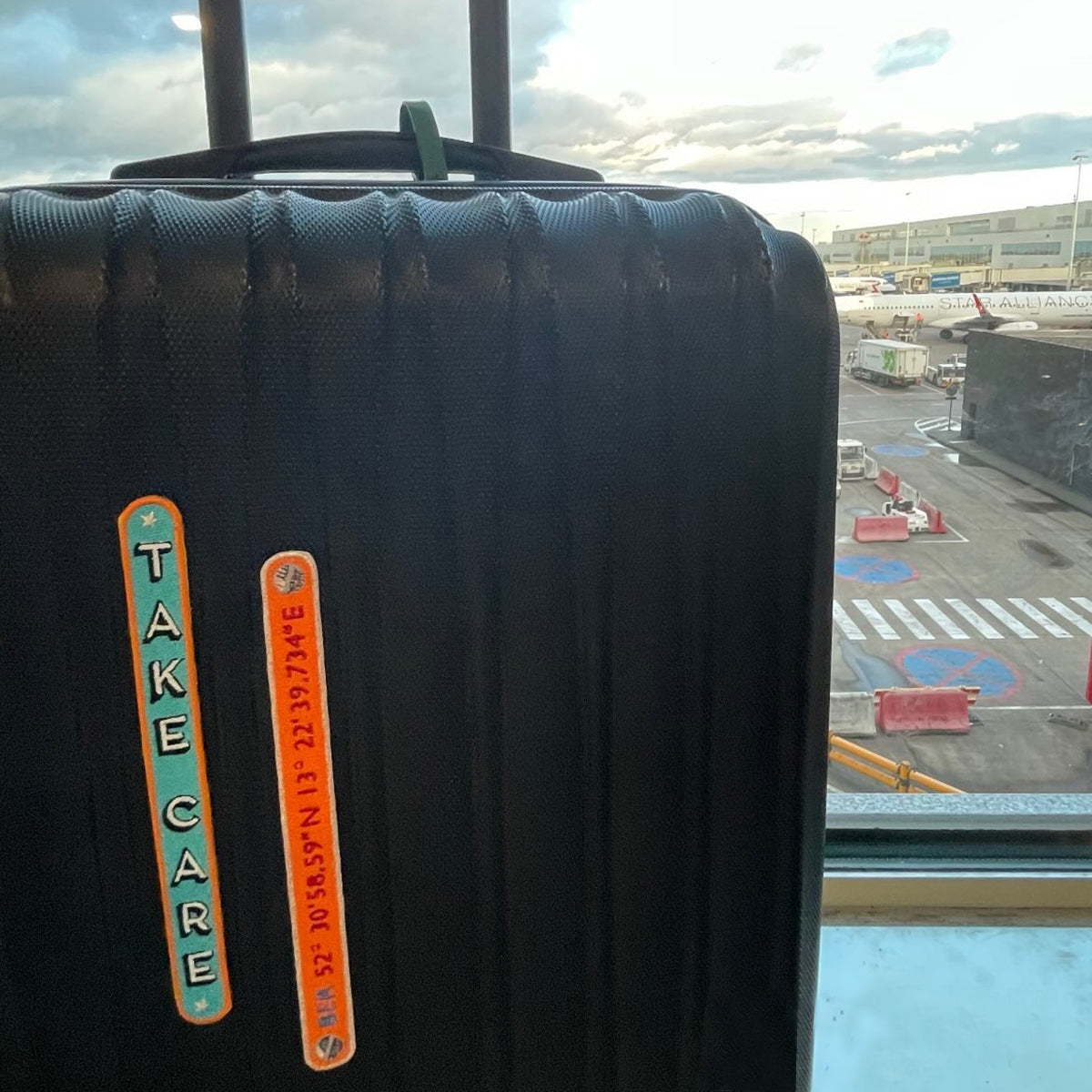 KOFFER PATCH: TAKE CARE