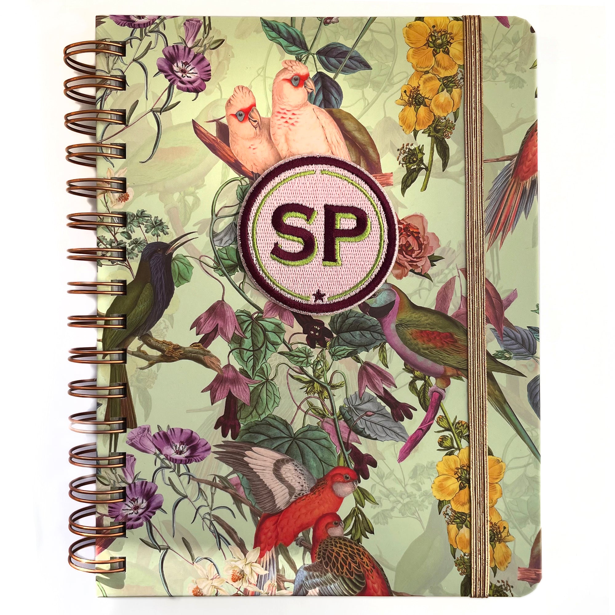 Ringbuch Paradies mit Initialen-Patch