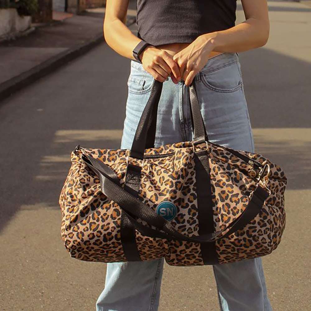 Easy Weekender Bag LEO mit Initialen-Patch