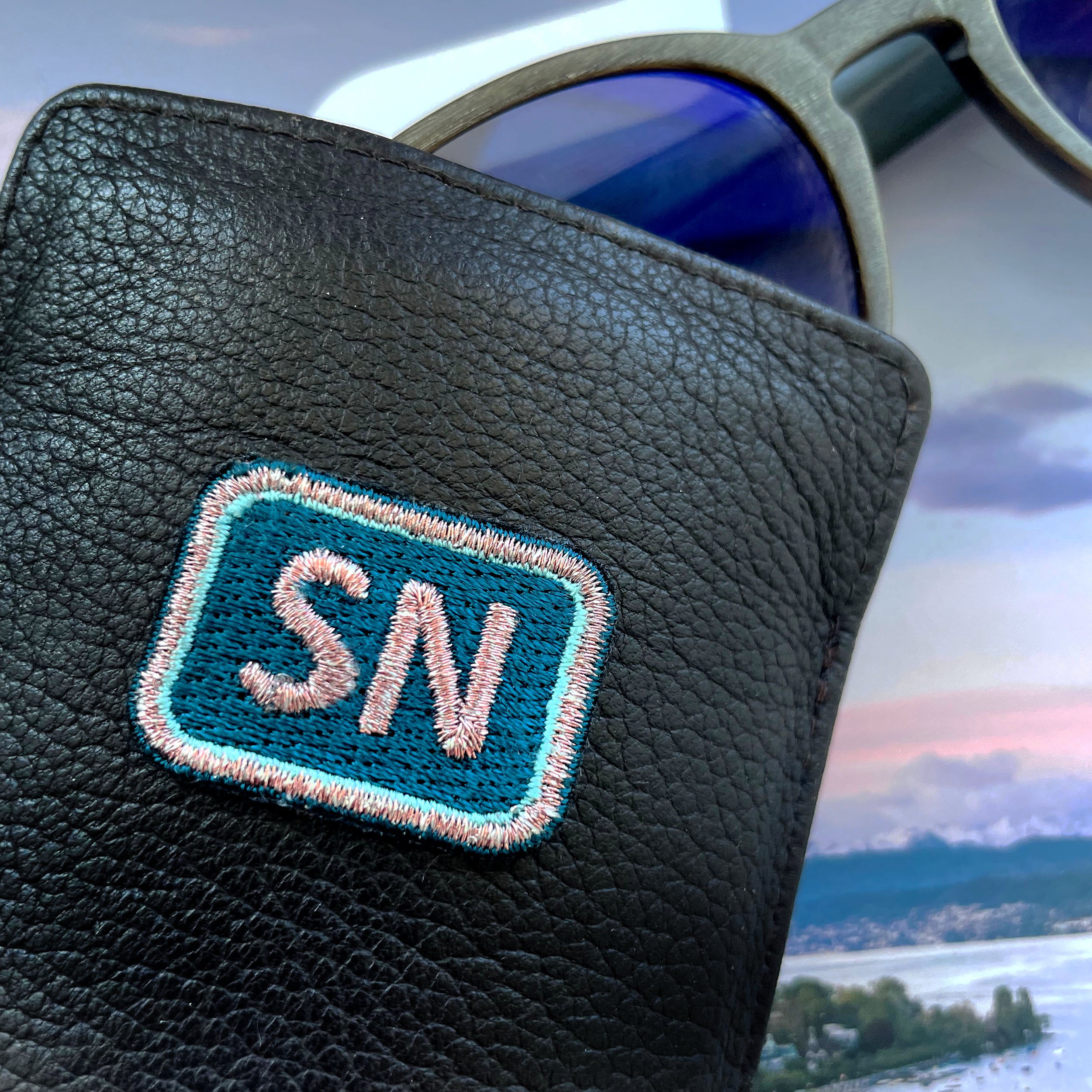 Label Mini Initialen · petrol