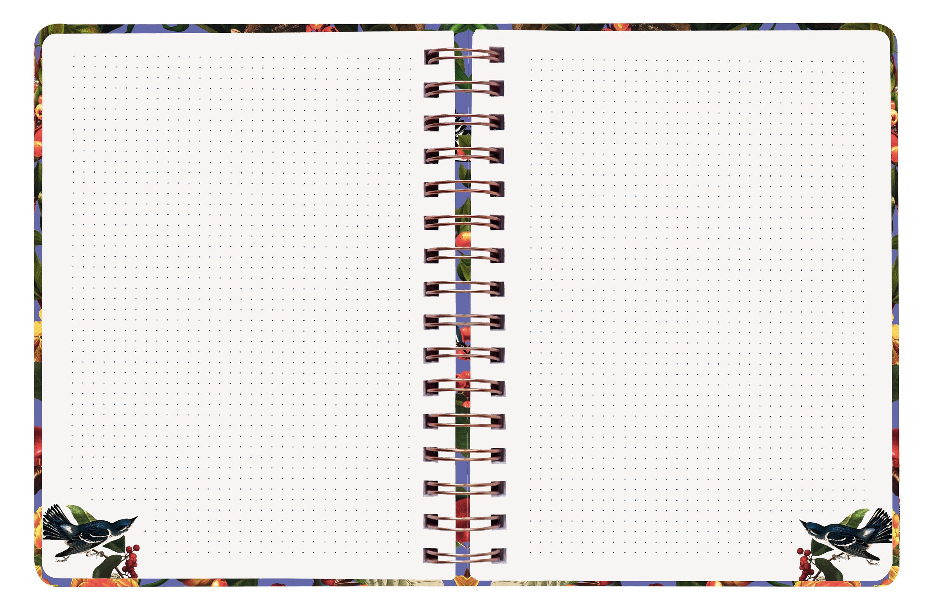 Ringbuch Vogelbeere mit Initialen-Patch