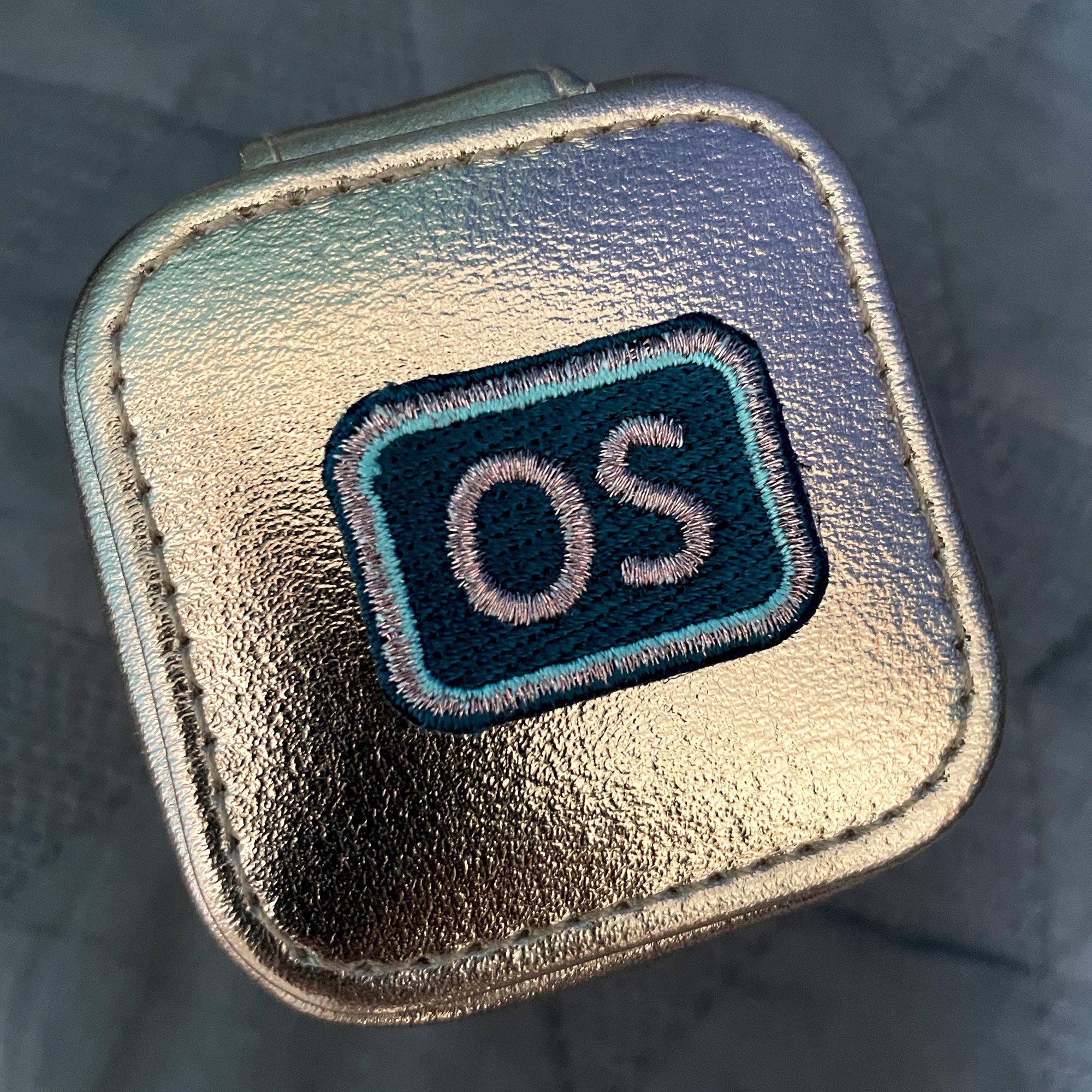 Label Mini Initialen · petrol