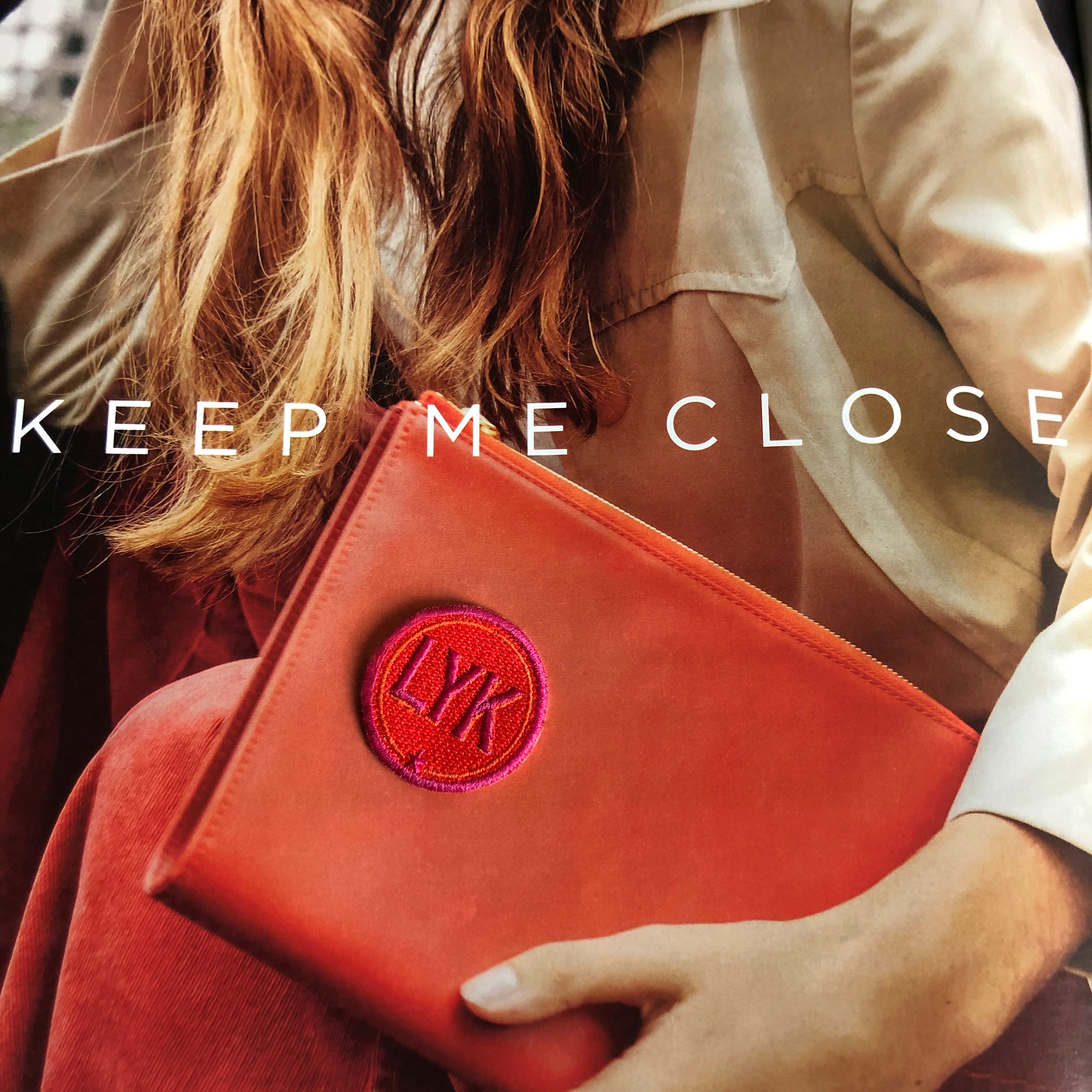 Label INITIALEN · 4cm · rot/pink · personalisierbar