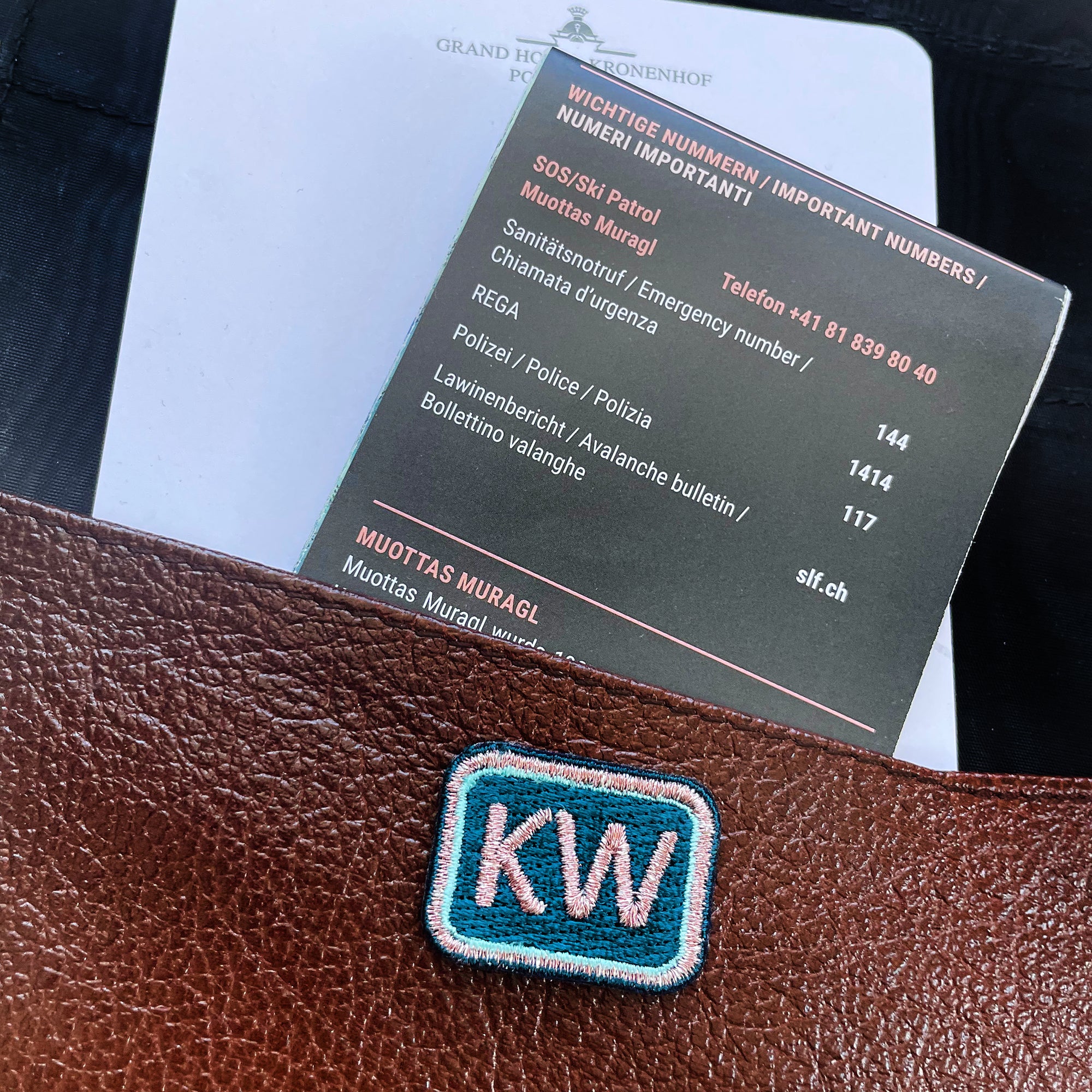 Label Mini Initialen · petrol