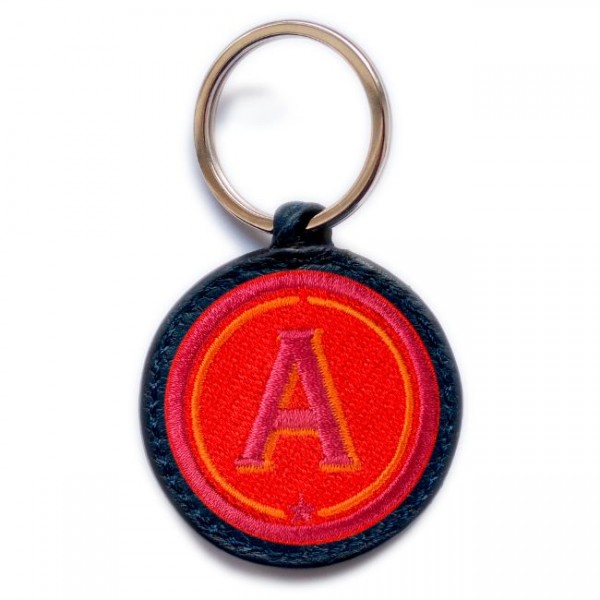 Key ring ABC · red/pink