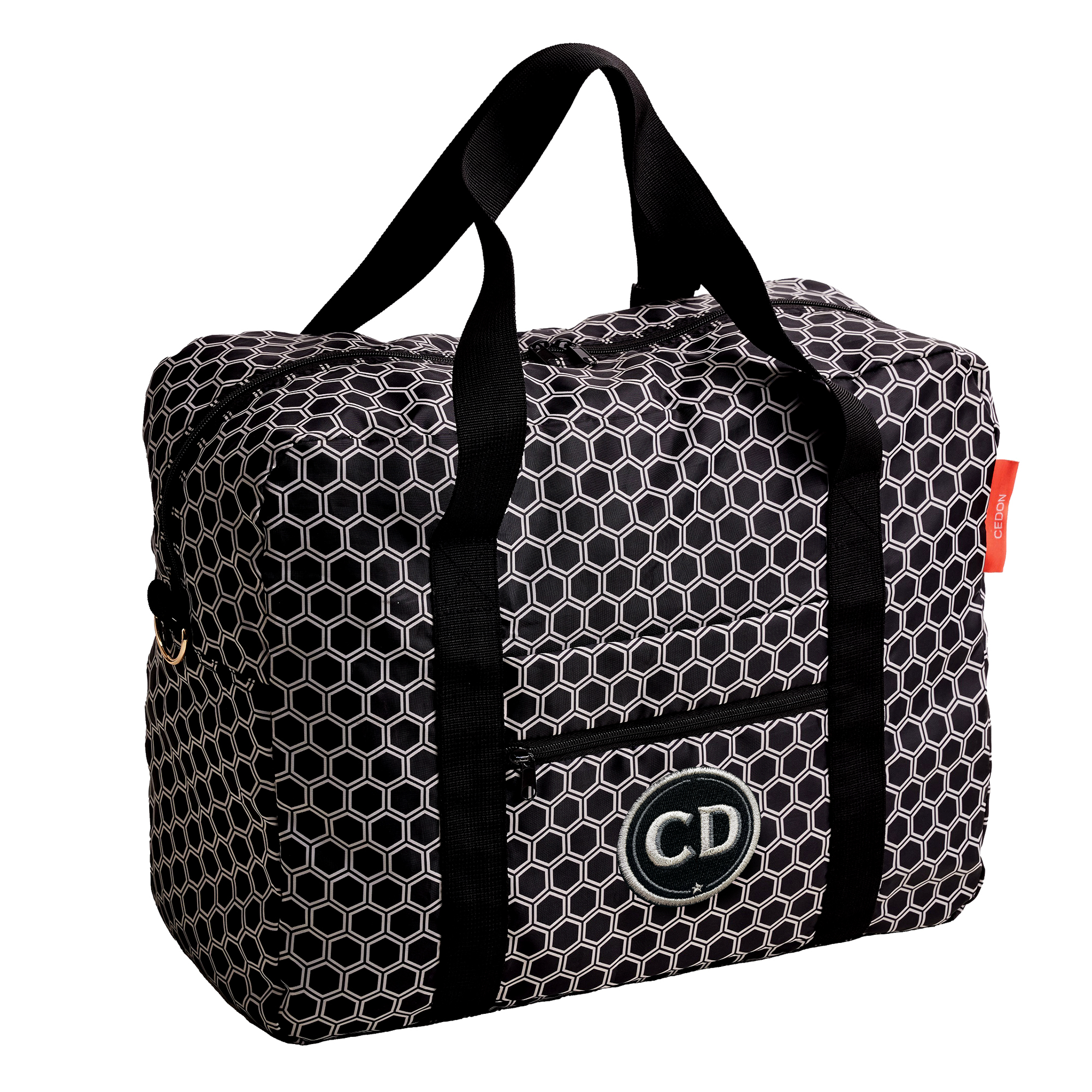 Easy Travel Bag HEXAGON mit Initialen-Patch