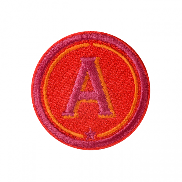 Label ABC · rot/pink