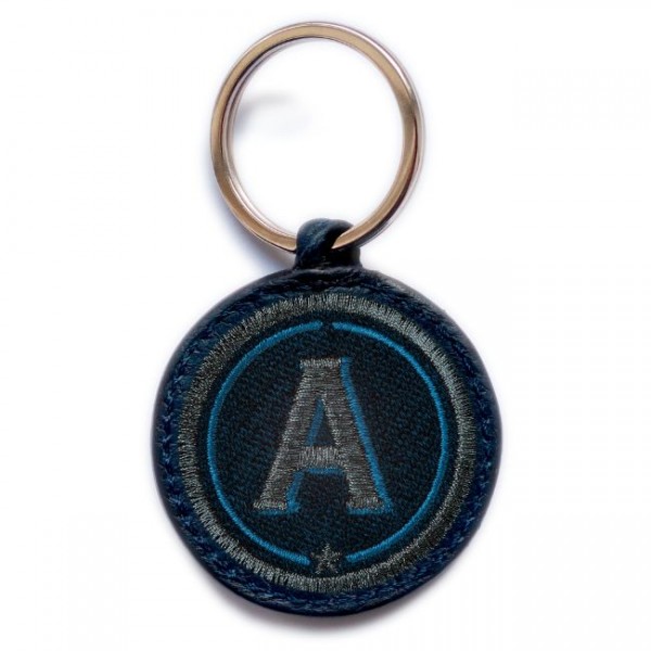 Schlüsselanhänger ABC · anthrazit metallic/marine