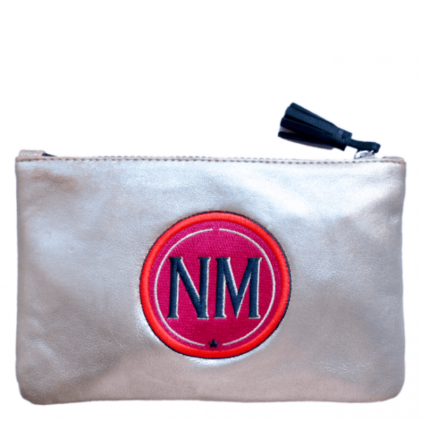 Pouch INITIALS Pink · customizable