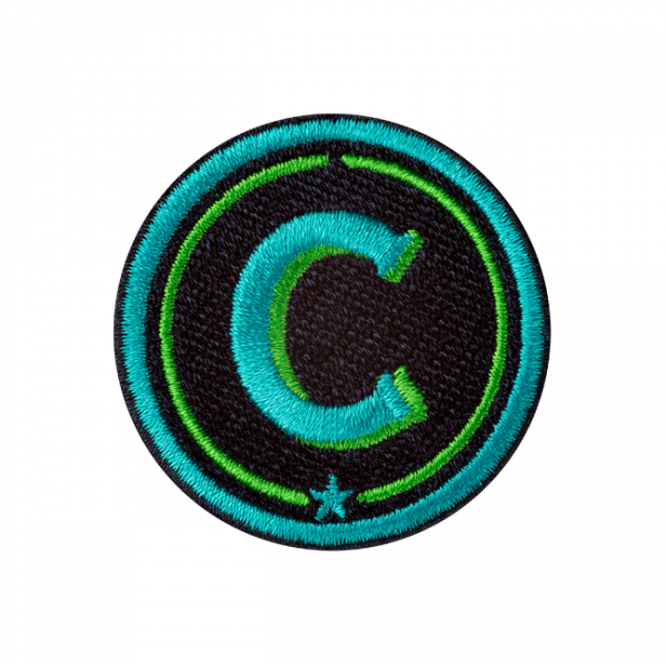 Label ABC · türkis/grün