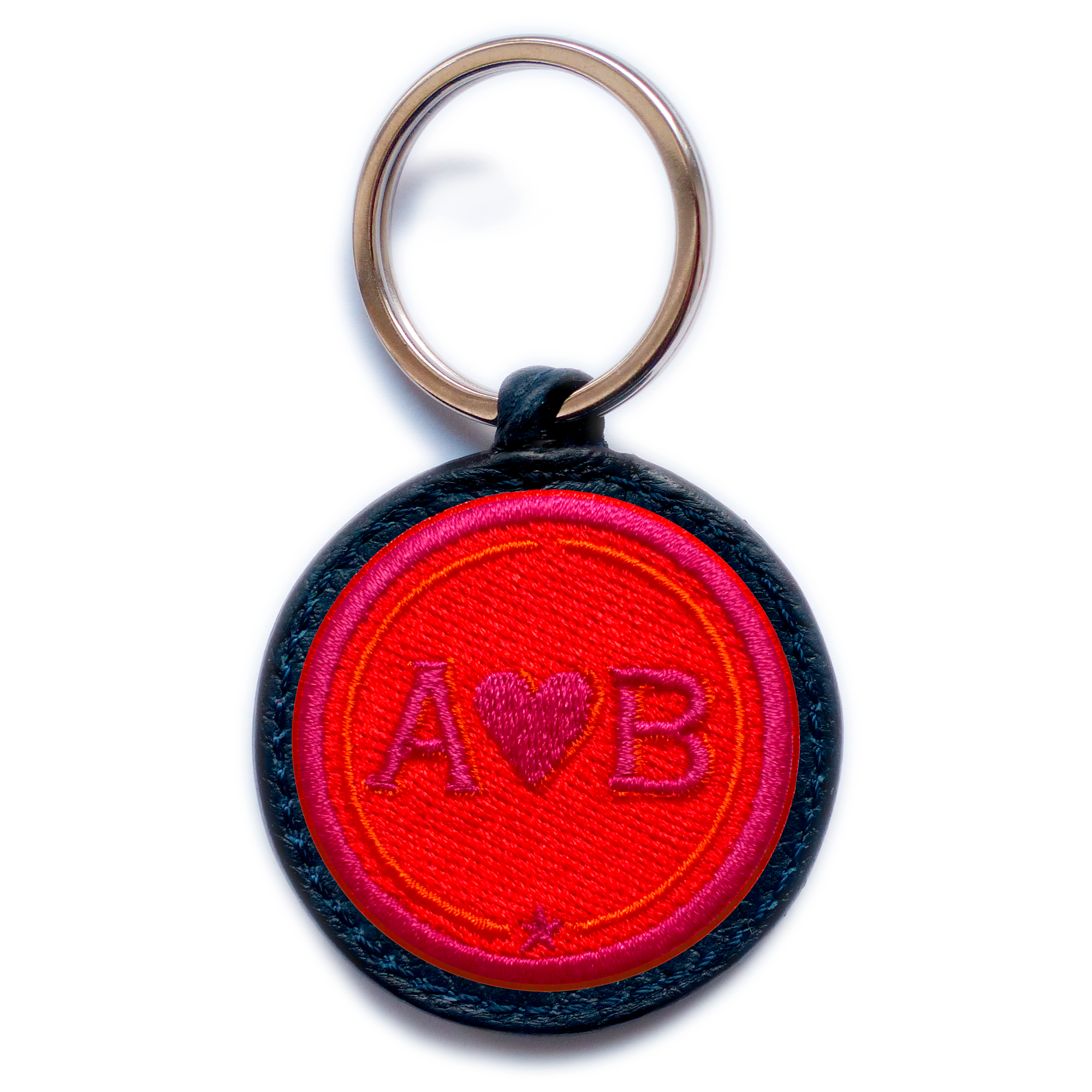 Key-ring LOVE red/pink · customizable