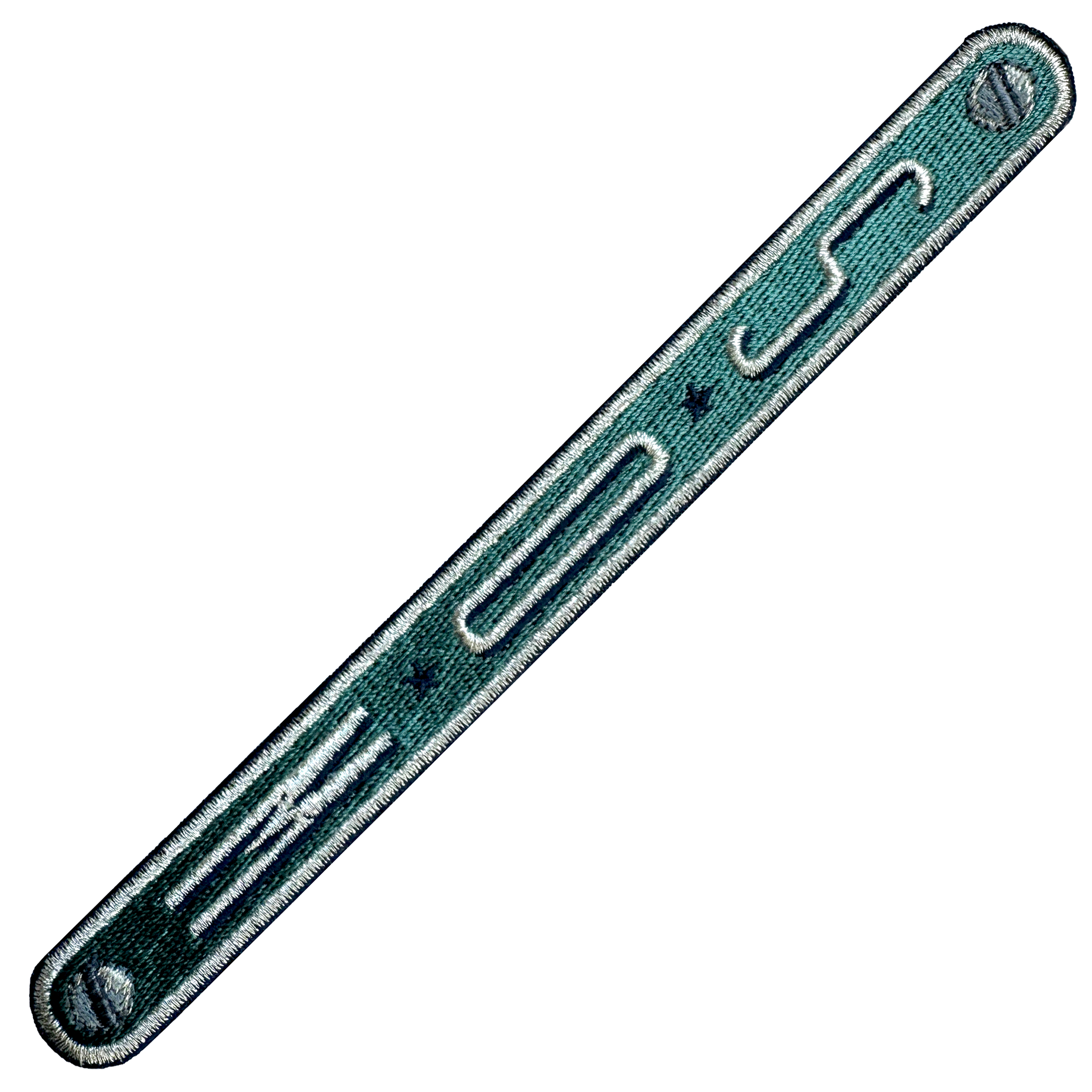 KOFFER PATCH: INITIALEN VERTIKAL 3L · GRÜN · personalisierbar
