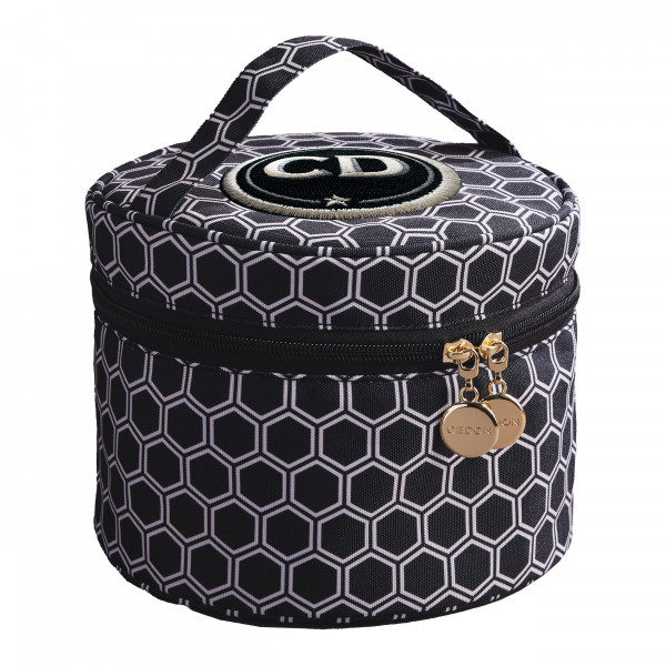 Easy Cosmetic Bag HEXAGON mit Initialen-Patch