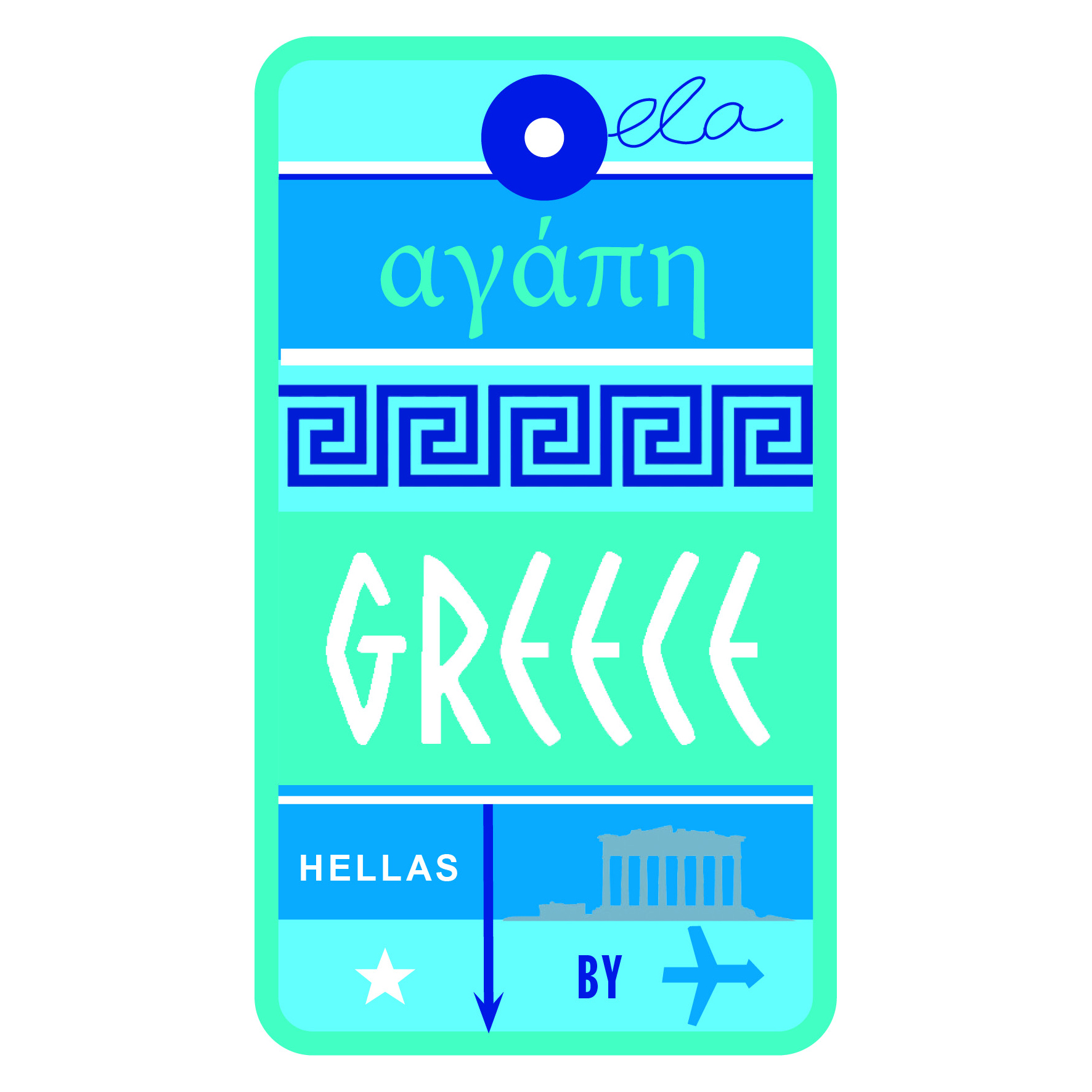 Sticker GREECE