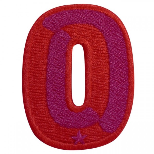 Label SINGLE Number · rot/pink
