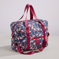 Vorschau: Easy Travel Bag DE LUXE PINK FLAMINGO mit Initialen-Patch Vorschau: Easy Travel Bag DE LUXE PINK FLAMINGO mit Initialen-Patch